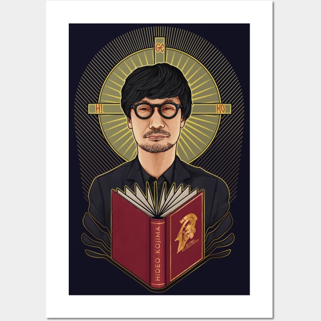 Hideo Kojima Wall Art by xartt